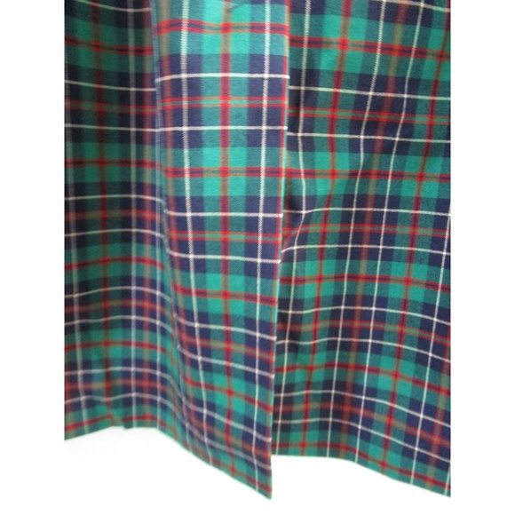 Pendleton Petite Preppy Tartan Plaid Skirt Sz 14 Damaged With Tags Repair Cutter - Picture 7 of 16